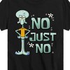 Boys' - SpongeBob SquarePants - No Just No Short Sleeve Graphic T-Shirt - 2 of 4