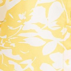 yellow mono floral