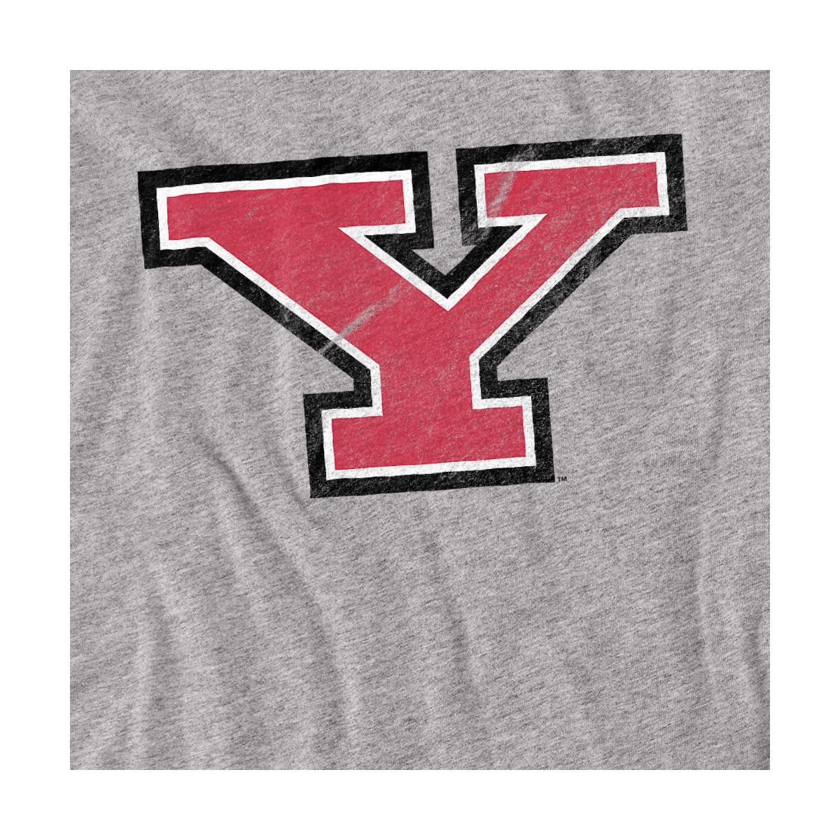 Men's Youngstown State University Official Distressed Primary T-Shirt - thumbnail 2