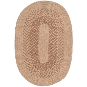 Colonial Mills Jackson - Oatmeal 5 Ft round Round Rug Indoor 75% Polypropylene/25% Wool - 1 of 2