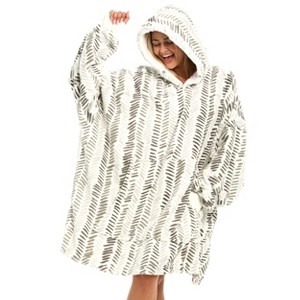 ADR Adult Wearable Blanket, Sweater Hoodie, Blanket with Sleeves for Men & Women Oversized Sweatshirt - 1 of 3