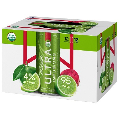 Michelob Ultra Infusions Lime &#38; Prickly Pear Cactus Light Beer - 12pk/12 fl oz Cans