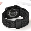 HTUTWOO Hollow Breathable Apple Watch Band, Woven Nylon Magnetic Strap 38/40/41/42/44/45/46/49mm for iWatch Series 10 9 8 7 6 5 4 3 2 1 SE Ultra - 4 of 4