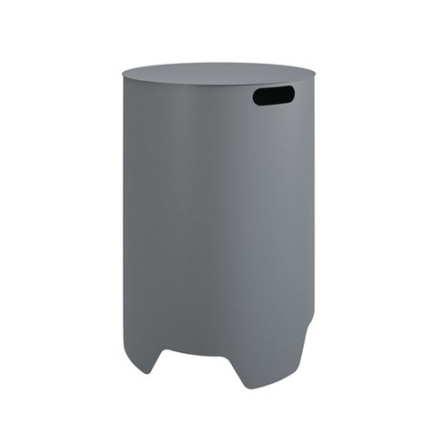 FCMP Outdoor SB120-GRY-S Large 26 Gallon Outdoor Utility Storage Bin  Container, Gray