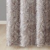 72"W x 72"L Jacquard Paisley Patterned Shower Curtain - 3 of 4