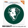 Williston State College Primary Logo Automotive Car Window Locker Circle Bumper Sticker - 3 of 4