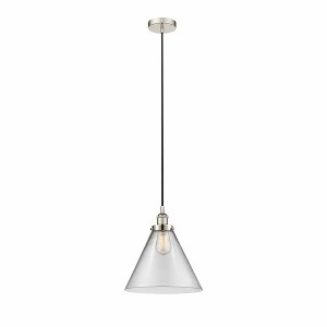 Cone - 1 Light Mini Pendant In Industrial Style-14.75 Inches Tall and 12 Inches Wide - 1 of 1