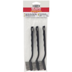 Hyde 10 in. L Stainless Steel Mini Bristle Brush - 1 of 1
