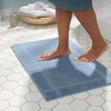 TOWN & COUNTRY EVERYDAY Ultra Plush Solid Tufted Border Bath Mat - 4 of 4
