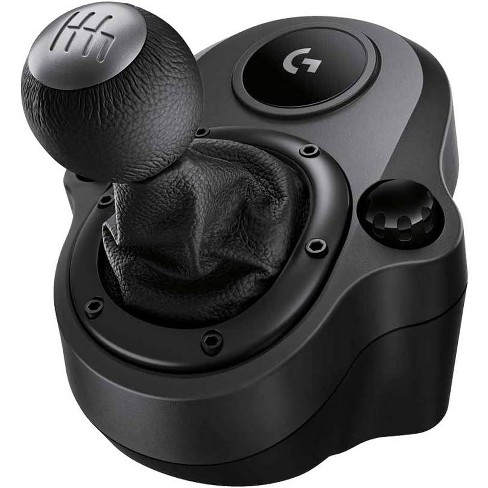 Logitech Driving Force Shifter for G29 & G920 Racing Wheels (941-000119) - Black/Silver  - Certified Refurbished - image 1 of 4