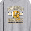 Men's - Garfield - University Sports Star Long Sleeve Graphic T-Shirt - 2 of 4