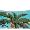 C&F Home Christmas Palm Tree w/ Lights Hooked Accent Throw Pillow, 18" x 18" - 2 of 4