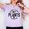 Simply Sage Market Women's My Plants Need Me Short Sleeve Relaxed Fit Cropped Tee - 2 of 4