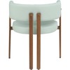 Meridian Furniture,Gideon Vegan Leather Dining Chair, Set of 2 - 2 of 4