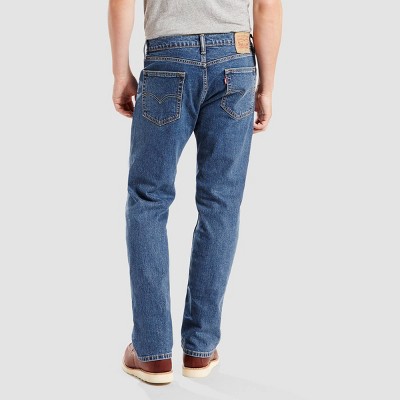 Levi's Men's 505 Mid Rise Regular Fit Straight Leg Full Fit Jeans