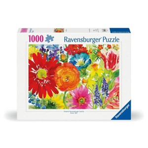 Ravensburger Abundant Blooms Jigsaw Puzzle - 1000pc - 1 of 4
