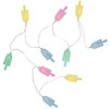 Northlight 10ct Battery Operated Ice Pop Summer LED String Lights Warm White - 4.5' Clear Wire - image 4 of 4