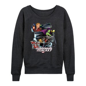 Women's - Marvel - Panels Lightweight French Terry Slouchy - 1 of 4