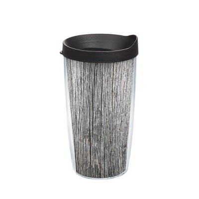 Tervis 16oz Acrylic Tumbler - Gray Wood Grain