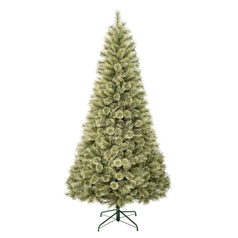 National Tree Company First Traditions Unlit Arcadia Cashmere Pine Hinged Artificial Christmas Tree, 1 of 5