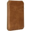 Nakedcellphone BiFold Magnetic Flip Wallet RFID Credit Card ID Holder for iPhone (Compatible with MagSafe Case) - Holds 5 Cards - 3 of 4