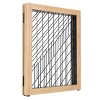 PETMAKER 3-Panel Foldable Pet Gate, Natural - 4 of 4