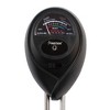 Insten Soil pH Meter, Soil Moisture / Light / pH Tester, For Gardening, Plant Care, Farming, Gardening Tool Kits, Black - 3 of 4