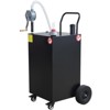 45 Gallon Fuel Caddy with Manual Pump, Heavy Duty Gasoline & Diesel Transfer Tank on Wheels - 2 of 4