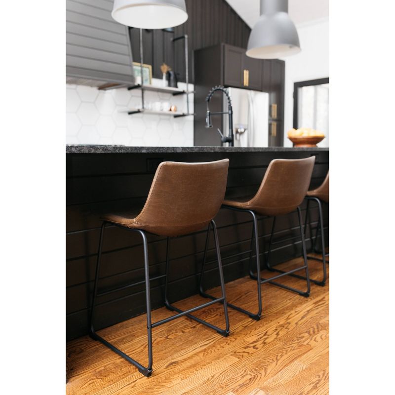 Centiar Upholstered Counter Height Barstool - Signature Design by Ashley, 2 of 10