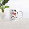 Crazy Dog T-Shirts Dont Forget To Take Your Meds Mug Funny Pills Medication Reminder Joke Cup - 11oz Ceramic Mug - 2 of 4