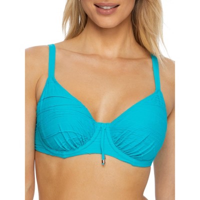 Freya Women's Jewel Cove Bandeau Bikini Top - As7233 34dd Black