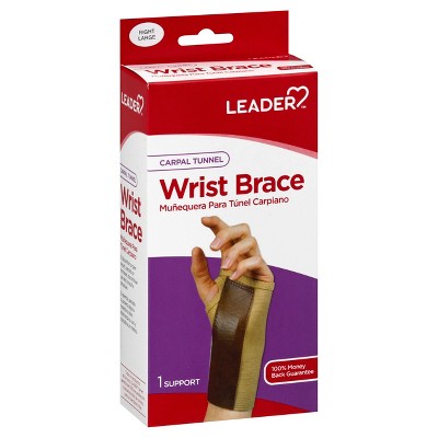 Leader Right Large Carpal Tunnel Wrist Brace 1 ea