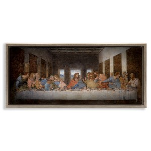 Stupell Industries Last Supper Religious Classical Painting, 25" x 11" - 1 of 4
