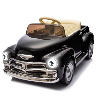 12V Kids Ride On Car, Licensed Chevrolet 3100 Pickup Battery Powered Electric Vehicle with Remote Control