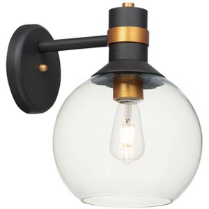 Maxim Cabin 13 1/4"H Bronze and Gold LED Outdoor Wall Light - 1 of 1