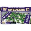 MasterPieces Officially licensed NCAA Washington Huskies Checkers Board Game for Families and Kids ages 6 and Up - 2 of 4