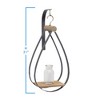 Melrose Hanging Bottle Vase (Set of 2) - 4 of 4