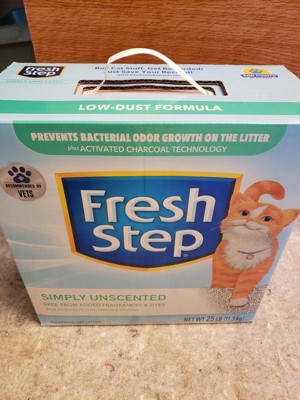 Fresh Step Simply Unscented Litter Clumping Cat Litter 25lbs Target