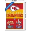 Trends International NFL Kansas City Chiefs - Champions 24 Framed Wall Poster Prints - 3 of 4