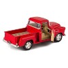 KiNSMART 1955 Chevrolet Stepside Pickup Truck, 1:32 Scale, Die Cast Metal, Red, 5 Inch - 2 of 2