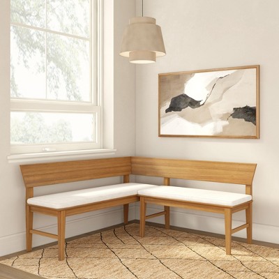 Risa Corner Bench with Cushion