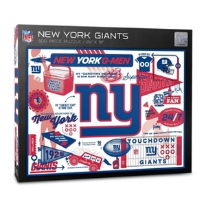 NFL New York Giants Scrapbook Puzzle 500pc : Target