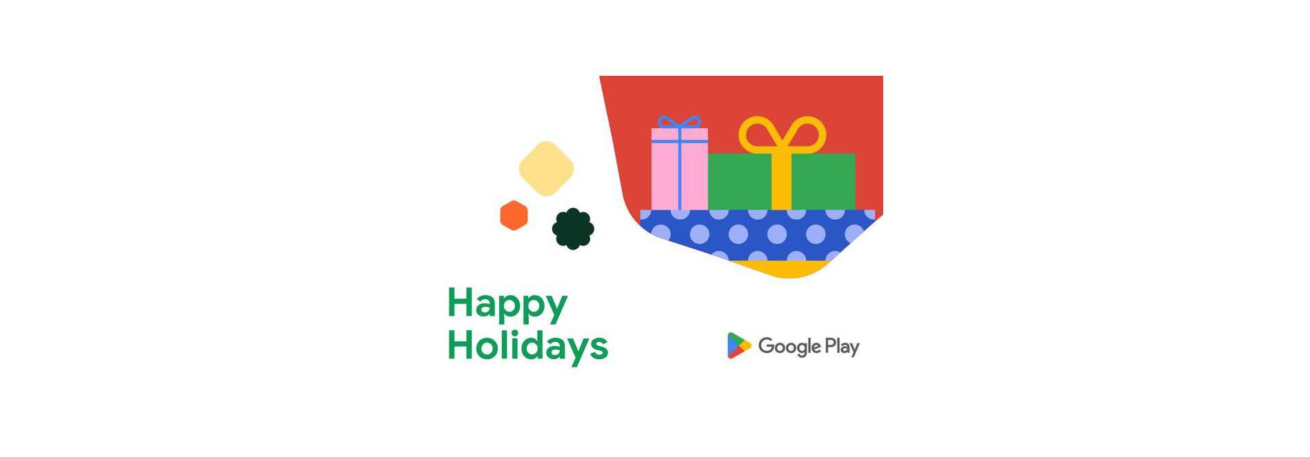 Google Play Happy Holidays Presents Gift Card (Email Delivery)