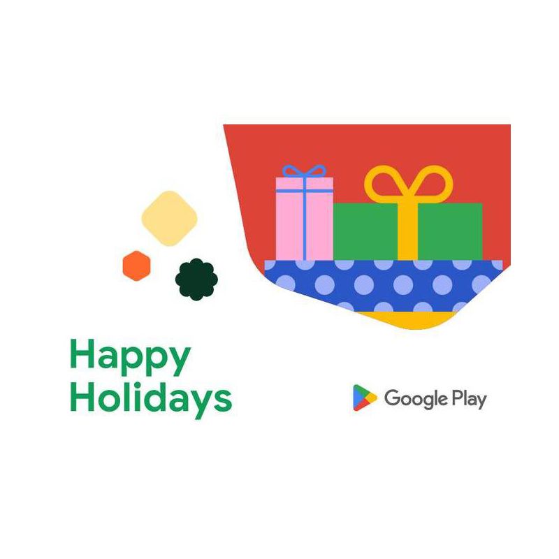 Google Play Happy Holidays Presents Gift Card (Email Delivery), 1 of 2