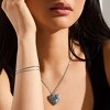 EVRY JEWELS WATERPROOF Gold or Silver Plated Stainless Steel Dual Strand Box Chain Bracelet - 2 of 2