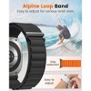 HTUTWOO Nylon Band Compatible with Samsung Galaxy Watch Ultra Bands 47mm/Galaxy Watch Ultra (2025), Fabric Sport Loop Strap Breathable Wristband - 2 of 4