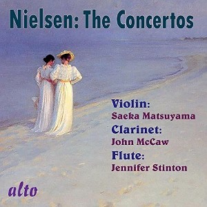 Nielsen & Stinton & Matsuyama & McCaw - Complete Concertos (Violin, Clarinet, Flute) (CD) - 1 of 1