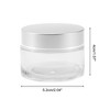 Unique Bargains Transparent Cream Glass Bottle for Bathroom 1 Pc - 4 of 4