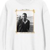 John Coltrane Amsterdam Airport Photo Adult White Crew Neck Sweatshirt - 2 of 3