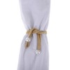 Unique Bargains Faux Pearl Curtain Tie Polyester 2 Pcs - 4 of 4